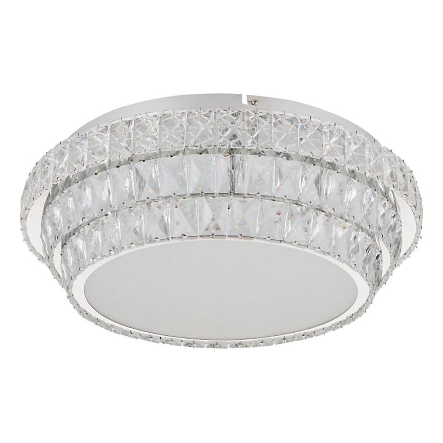 Globo - Plafonnier LED dimmable LED/48W/230V 2700-6000K Ø 50 cm blanc + télécommande