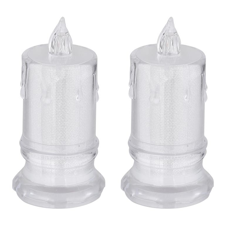 Globo - SET 2x LED-Kerze LED/0,25W/3xLR1130