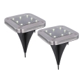 Globo - SET 2x LED-Solarleuchte LED/0,8W/1,2V IP44 300 mAh
