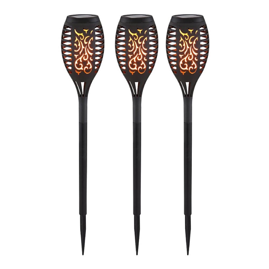 Globo - SET 3x Lampada solare LED LED/0,1W/3V IP44