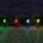 Globo - SET 4x Lampada solare LED RGB LED/0,05W/3V IP44