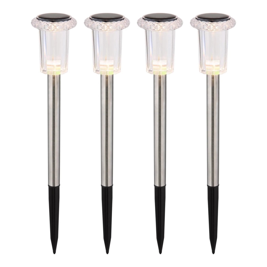 Globo - SET 4x LED-Solarleuchte LED/0,06W/1,2V IP44