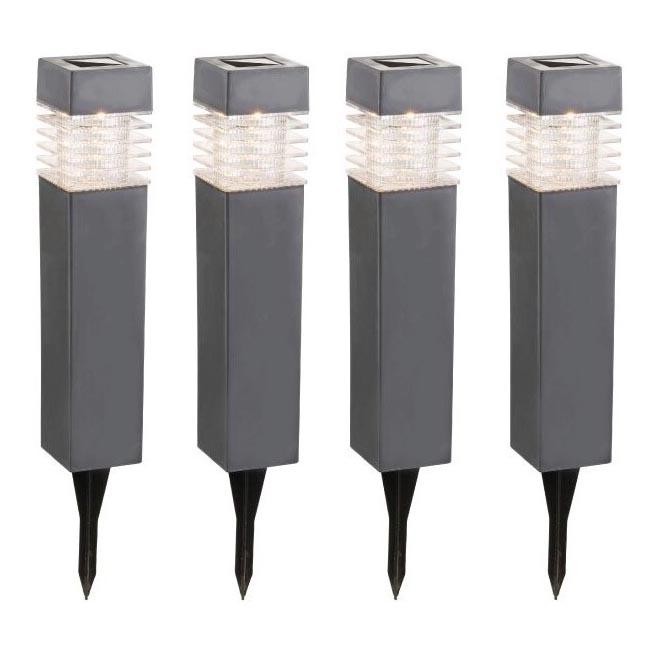 Globo - SET 4x LED-Solarleuchte LED/0,06W/3,2V IP44