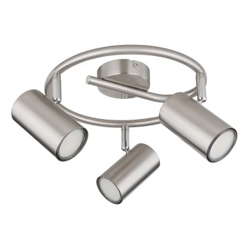 Globo - Spot 3xGU10/25W/230V chrome mat