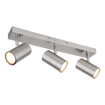 Globo - Spot 3xGU10/25W/230V chrome mat