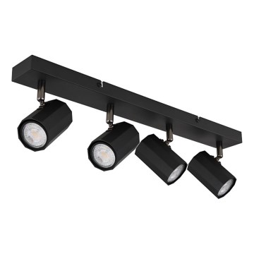 Globo - Spot 4xGU10/25W/230V noir