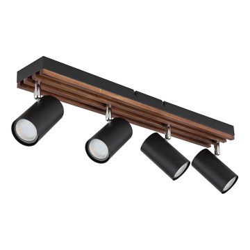 Globo - Spot 4xGU10/25W/230V noir
