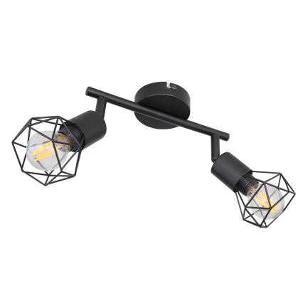 Globo - Spot LED 2xE14/6W/230V noir