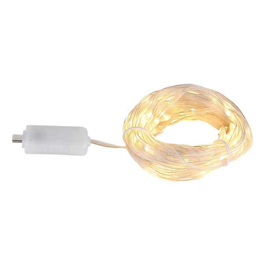 Globo - Striscia LED 100xLED/0,06W/5V 10 m 8 funzioni