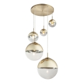 Globo - Suspension fil 5xE27/60W/230V