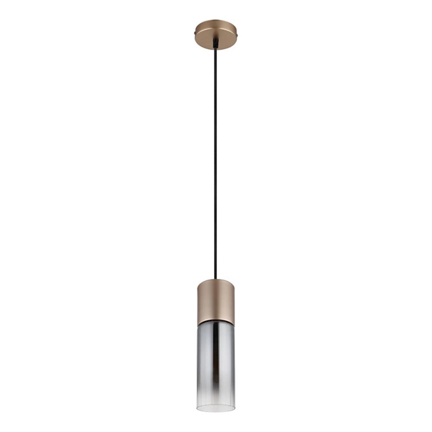 Globo - Suspension filaire 1xE27/25W/230V bronze d. 10 cm