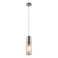 Globo - Suspension filaire 1xE27/25W/230V d. 10,5 cm chrome mat