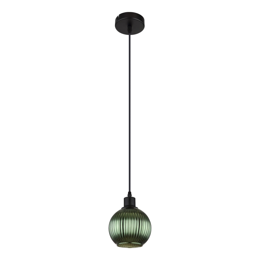 Globo - Suspension filaire 1xE27/25W/230V d. 15 cm vert