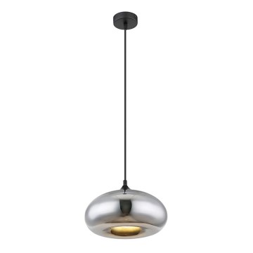 Globo - Suspension filaire 1xE27/60W/230V chrome brillant
