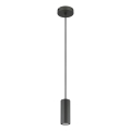 Globo - Suspension filaire 1xGU10/25W/230V noir