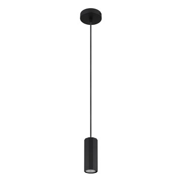 Globo - Suspension filaire 1xGU10/25W/230V noir
