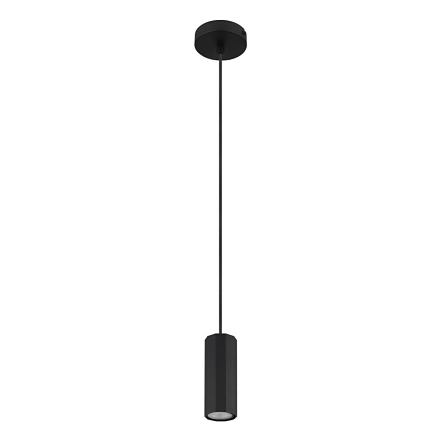 Globo - Suspension filaire 1xGU10/25W/230V noir