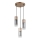 Globo - Suspension filaire 3xE27/25W/230V bronze d. 34 cm