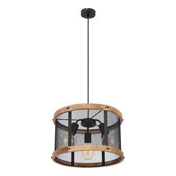 Globo - Suspension filaire 3xE27/40W/230V d. 40 cm