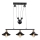 Globo - Suspension filaire 3xE27/60W/230V