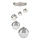 Globo - Suspension filaire 5xE27/60W/230V d. 65 cm