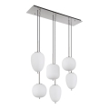Globo - Suspension filaire 6xE14/40W/230V chrome brillant