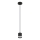Globo - Suspension filaire LED 1xGX53/7W/230V 3000K noir