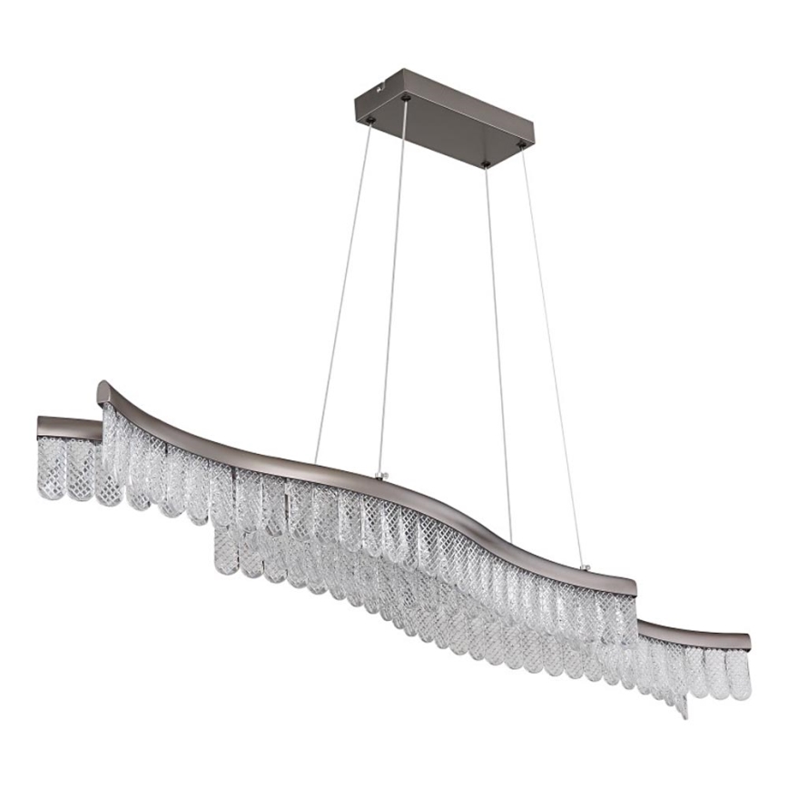 Globo - Suspension filaire LED/35W/230V 3200K chrome mat