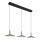 Globo - Suspension LED sur câble LED/24W/230V 4000K noir