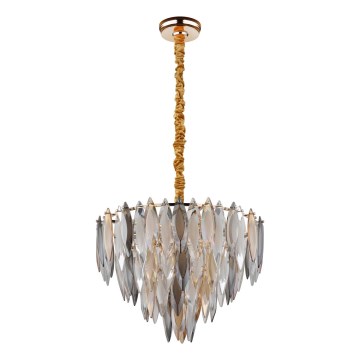 Globo - Suspension sur câble 12 x E14, 40 W, 230 V