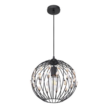 Globo - Suspension sur câble 1xE27/60W/230V Ø 30 cm