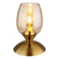 Globo - Tavolo touch lampada 1xE14/25W/230V ottone