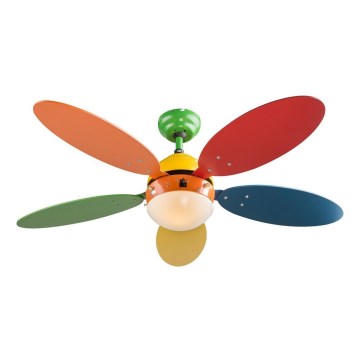 Globo - Ventilatore da soffitto 1xE14/60W/230V