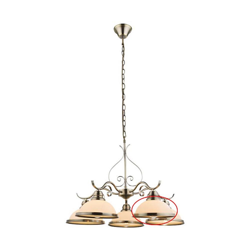 Globo - Verre de rechange pour lustre SASSARI E27