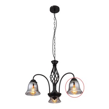 Globo - Verre de remplacement pour lustre GONNY E27