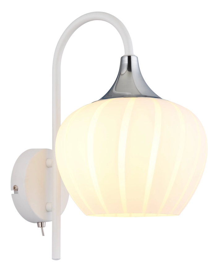 Globo - Wandleuchte 1xE27/40W/230V weiß