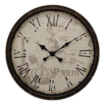 Globo - Wanduhr Ø 76 cm 1xAA