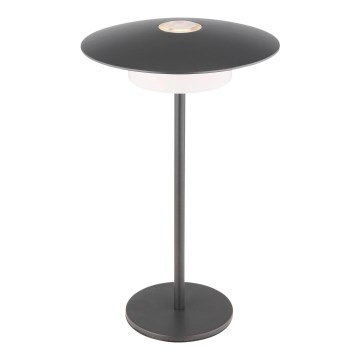 Globo - Wiederaufladbare LED-Tischlampe für den Außenbereich mit Touch-Funktion, LED/3W/3,7V 1800/2700/3000K IP44 1800 mAh, grau