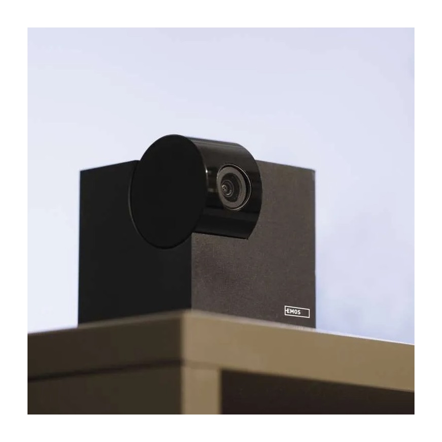 Intelligente drehbare Innenkamera mit Bewegungssensor GoSmart 5V Wi-Fi Tuya schwarz