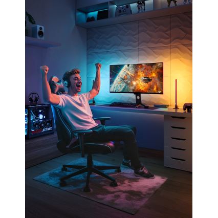 Govee - AI Sync Box Kit 2 Kit intelligent d'éclairage PC 27-34 + panneaux LED Wi-Fi