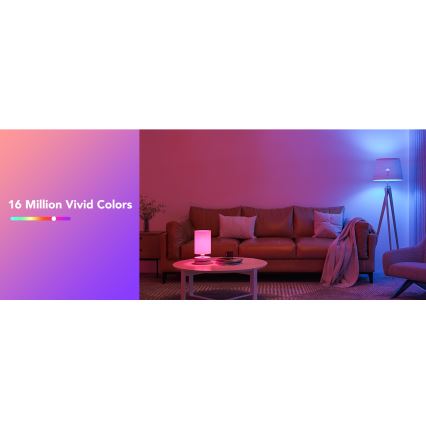 Govee - Ampoule LED RGBWW à intensité variable Smart E27/12W/230V 2700-6500K Wi-Fi