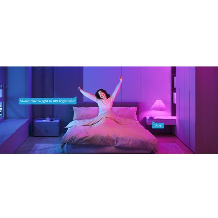 Govee - Ampoule LED RGBWW à intensité variable Smart E27/12W/230V 2700-6500K Wi-Fi
