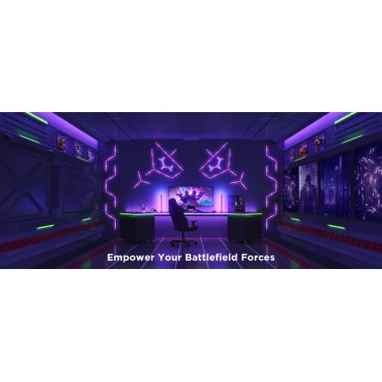 Govee - Applique murale Smart Gaming (4+1) RGBIC Wi-Fi