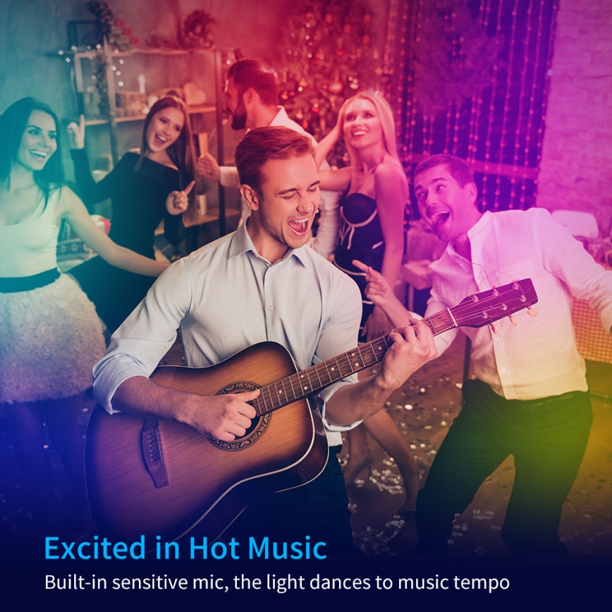 Govee - Bande LED RGB dimmable SMART LED/36W/24V 10m Wi-Fi