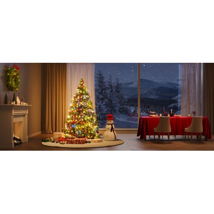 Govee - Catena natalizia a LED RGBICW per esterni 2700-6500K 20m Wi-Fi Matter IP66