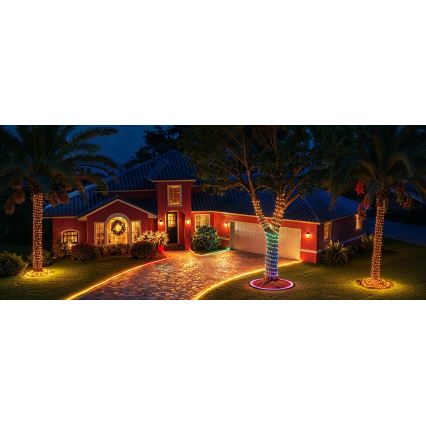 Govee - Catena natalizia a LED RGBICW per esterni 2700-6500K 20m Wi-Fi Matter IP66