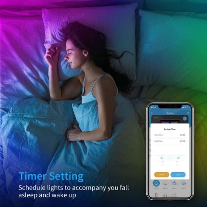 Govee - dimmbarer LED-RGB-Streifen SMART LED/36W/24V 10 m Wi-Fi
