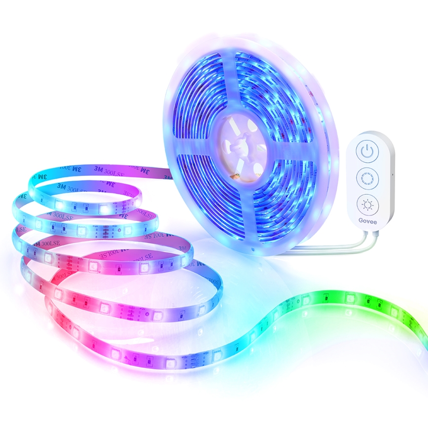 Govee - dimmbarer LED-RGB-Streifen SMART LED/36W/24V 10 m Wi-Fi