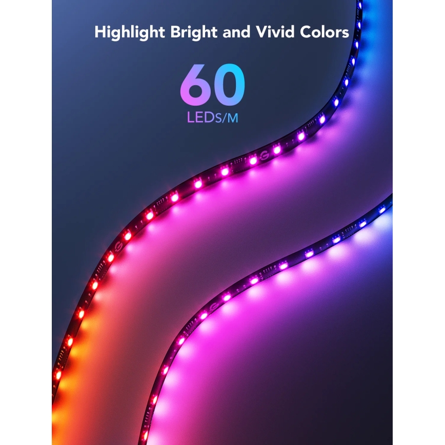 Govee - Dreamview G1 Smart LED RGBIC luminaire pour écran 27-34" Wi-Fi