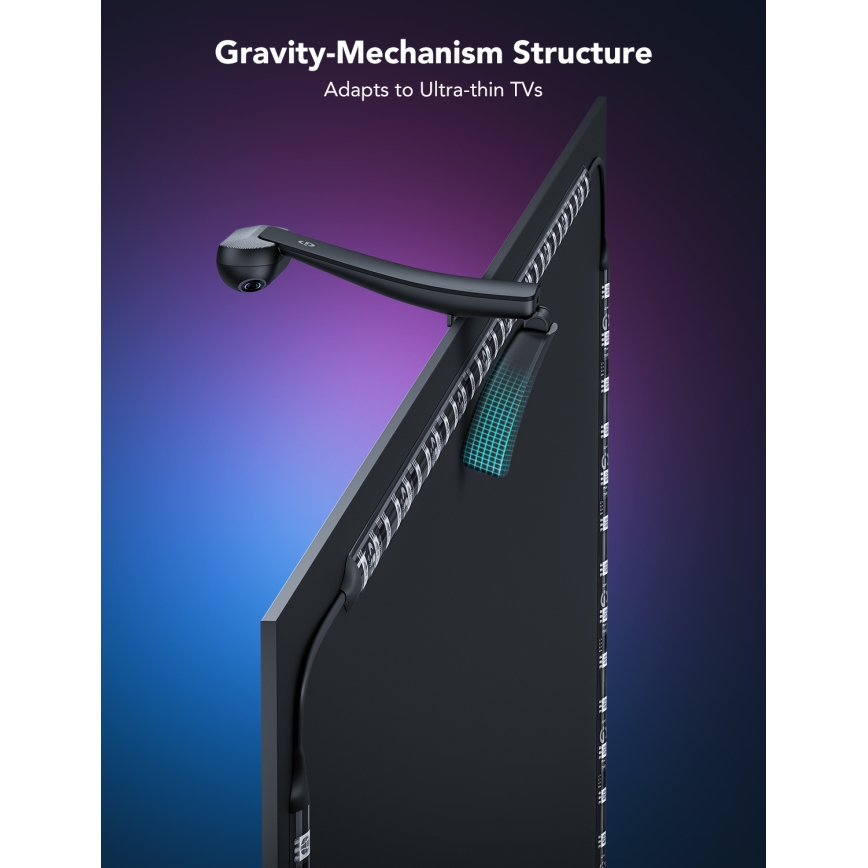 Govee - DreamView T2 DUAL TV 75-85 Rétroéclairage LED intelligent RGBIC Wi-Fi + télécommande